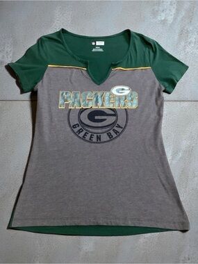 NFL Team Apparel Green Bay Packer Short Sleeve Shirt